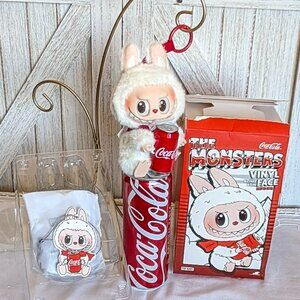 AUTHENTIC LABUBU COCA-COLA SERIES HAPPY FACTOR THE MONSTERS Vinyl Blind Box NWT